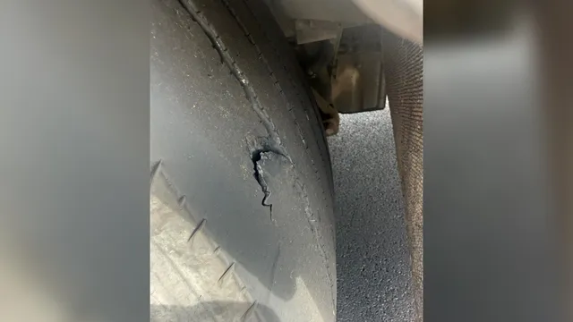 Опасна техническа неизправност спря камион от движение на АМ „Тракия“