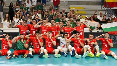 България с нова победа на европейското по волейбол за младежи