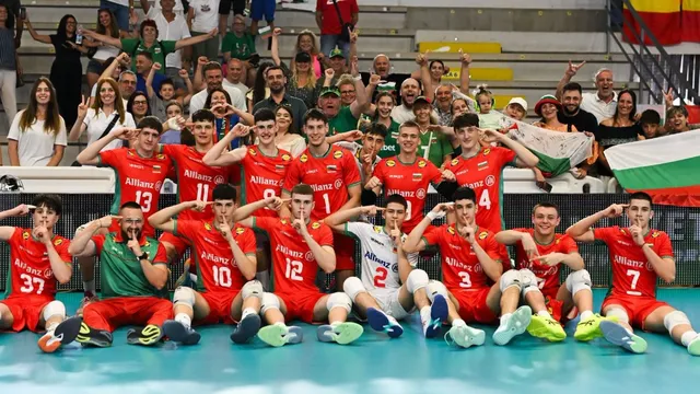 България с нова победа на европейското по волейбол за младежи