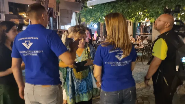 Среднощна проверка на НАП в центъра на Пловдив