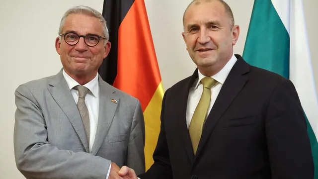 Румен Радев приветства интереса на германския бизнес към България