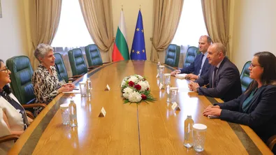 Румен Радев обсъди проекти с президента на фондация "Америка за България"