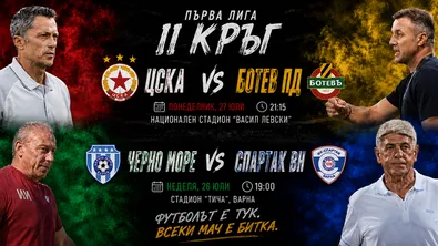 Какво да очакваме от втория кръг на Първа лига?