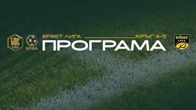Ето каква ще е програмата на Първа лига за 4-ти и 5-ти кръг