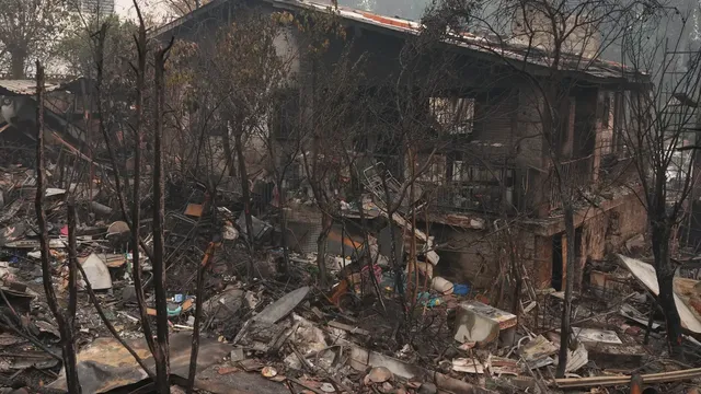 "Нищо не е останало": Оцелели от пожарите във Франция се завърнаха сред руините на домовете си