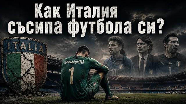 Как Италия съсипа футбола си?