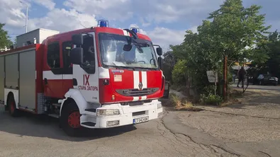 Два пожара бушуват в област Стара Загора