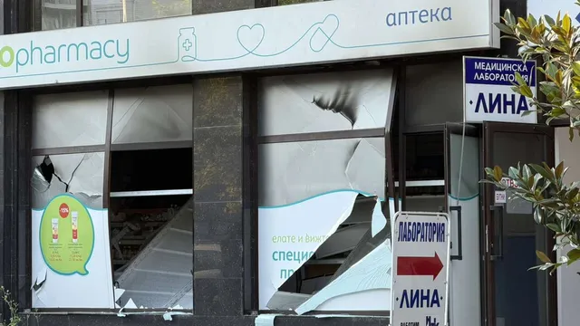 Пожар избухна в аптека в Пловдив