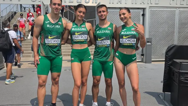 България има нов рекорд в смесената щафета на 4х100 метра