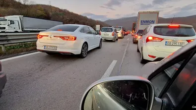 Две катастрофи в посока Варна предизвикаха тапа на "Хемус"
