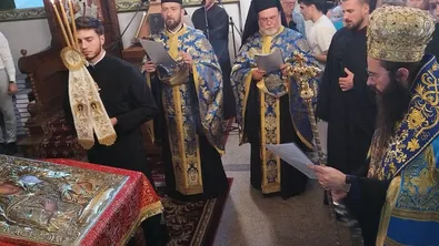 Митрополит Арсений в Приморско: Богородица изтрива всяка сълза от човешкото лице