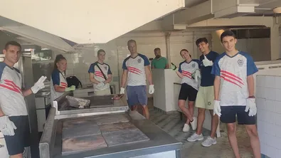 Добрият пример: Спортен клуб помогна на детска градина