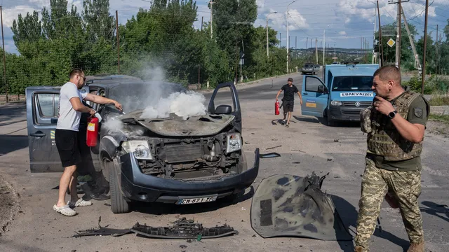 Един загинал и 15 ранени при руски удари срещу Украйна
