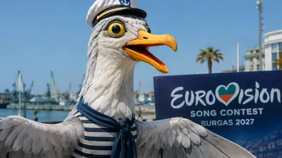 Гларус ще стане символ на „Евровизия“ за домакинството в Бургас?