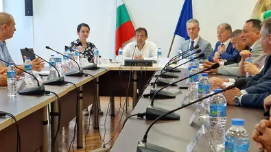 Министър Шишков се срещна с областните управители на Шумен и Търговище