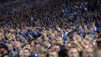 Левски благодари на феновете за атмосферата на мача с АЕК