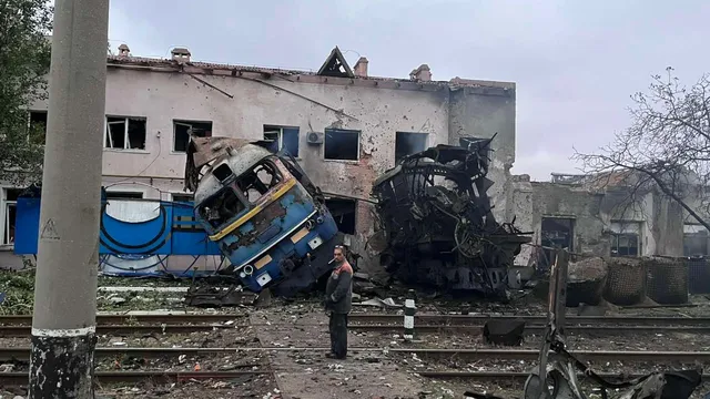 Русия е атакувала украински пътнически влак с над 600 души в него
