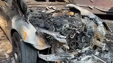 Пет автомобила изгоряха в Пловдив, разследват умишлен палеж (ВИДЕО)