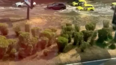 Бурята с градушка в София наводни бул. "България" (ВИДЕО)