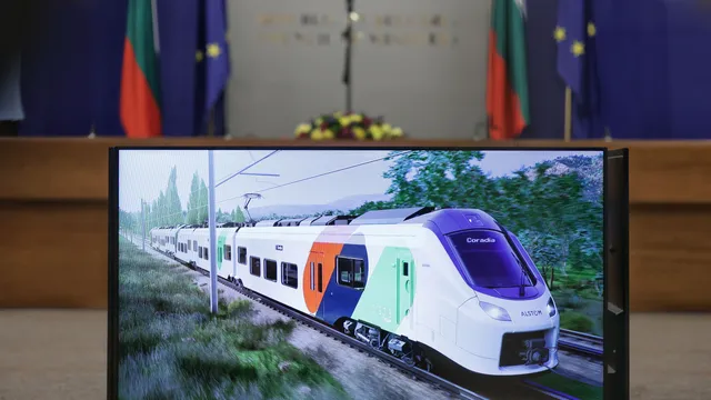 Представят първата електрическа мотриса „Алстом“