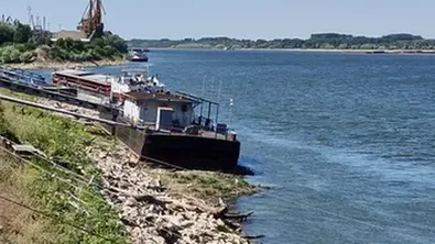 Дунав се отдръпна с поне 300 метра край село Гиген