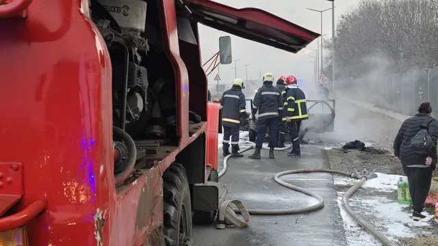 Пожарът край "Филиповци" е овладян, появи се версия за умишлен палеж