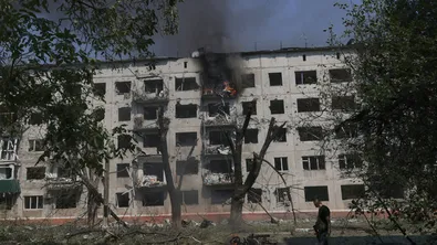 Двама загинаха при руска атака с планиращи бомби срещу Украйна