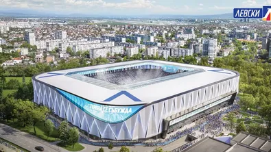 Новият стадион на Левски ще е за около 28 000 зрители, строителството започва през юни 2027 година