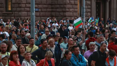 Приключи протестът срещу правителството в София, движението в центъра е възстановено