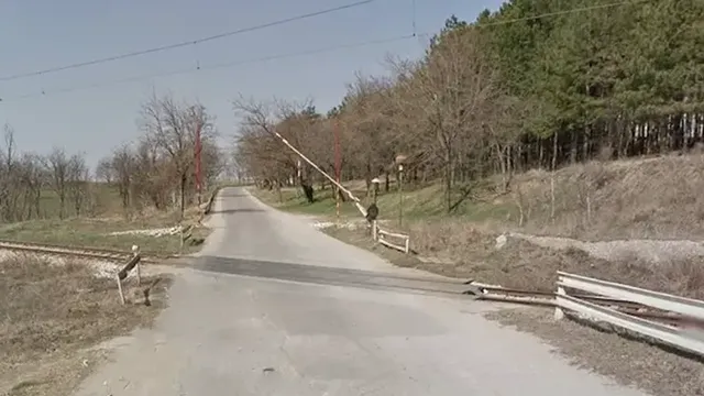 116 счупени бариери от началото на годината на жп прелез край Враца