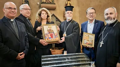 Йотова подкрепи идеята мощите на св. София да бъдат донесени в столицата