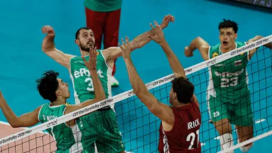 На живо: България - Германия 2:1, загубихме третата част