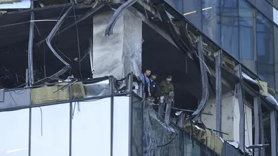 Десетки дронове атакуваха Москва, има загинали и ранени