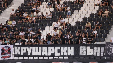 ЦСКА влезе с полиция на стадиона на Локомотив Пловдив