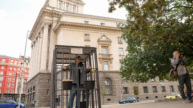 Протест до Народното събрание с искане телетата да не се отглеждат в единични клетки