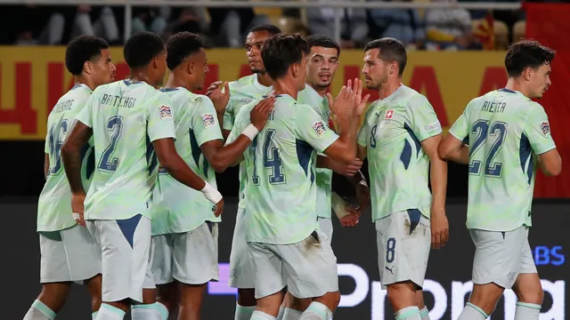 Швейцария започна с класика в Скопие, победи Северна Македония с 3:0
