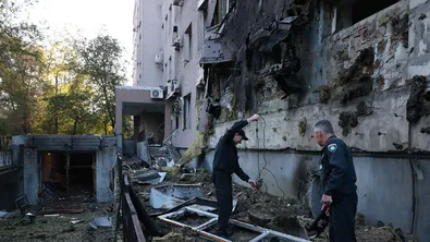 20 ранени, сред тях осем деца, при руски удар по жилищен блок в Харков
