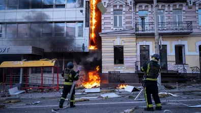 Мощни взривове разтърсиха Киев