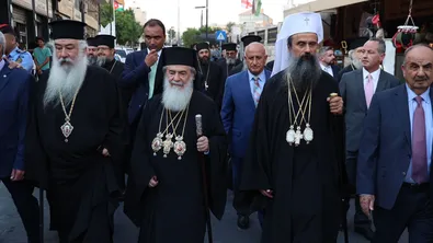 Българският патриарх Даниил посети град Мадаба в Йордания