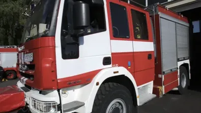 Пожар блокира път в Плевенско: Въведен е обходен маршрут