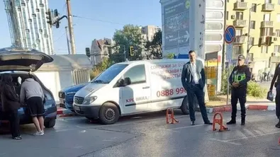 Владимир Николов катастрофира в София, полиция дойде след спор между шофьорите