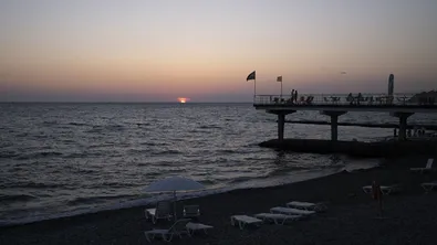 Танкер се запали в Черно море край руския град Сочи