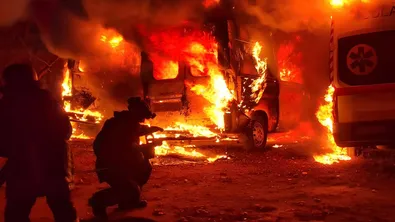 Русия порази автобус в Украйна: най-малко 12 загинали и 14 ранени