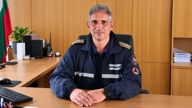 Комисар Васил Вълчев поема временно ръководството на пожарната в Смолян