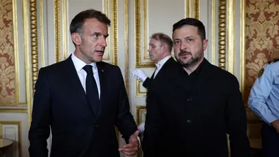 Реакцията на Европа: Макрон и Фон дер Лайен подкрепиха Зеленски и "енергийното примирие"