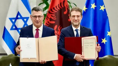 Албания и Израел подписаха споразумение за сътрудничество в ключови сектори