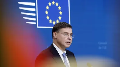 Домбровскис: ЕС се стреми да набере средства за Украйна на срещите на МВФ и Г-7