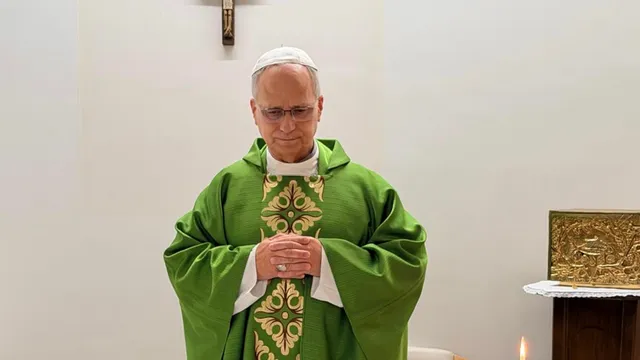 Папа Лъв XIV отслужи литургия в болницата