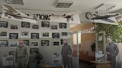 Ученици в Божурище представиха историята на българската бойна авиация