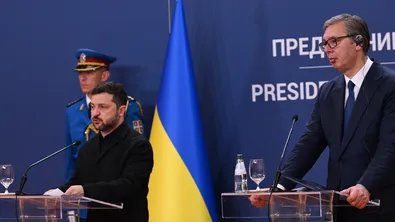 Зеленски: Победата на студентите в Сърбия е нова страница в историята на страната
